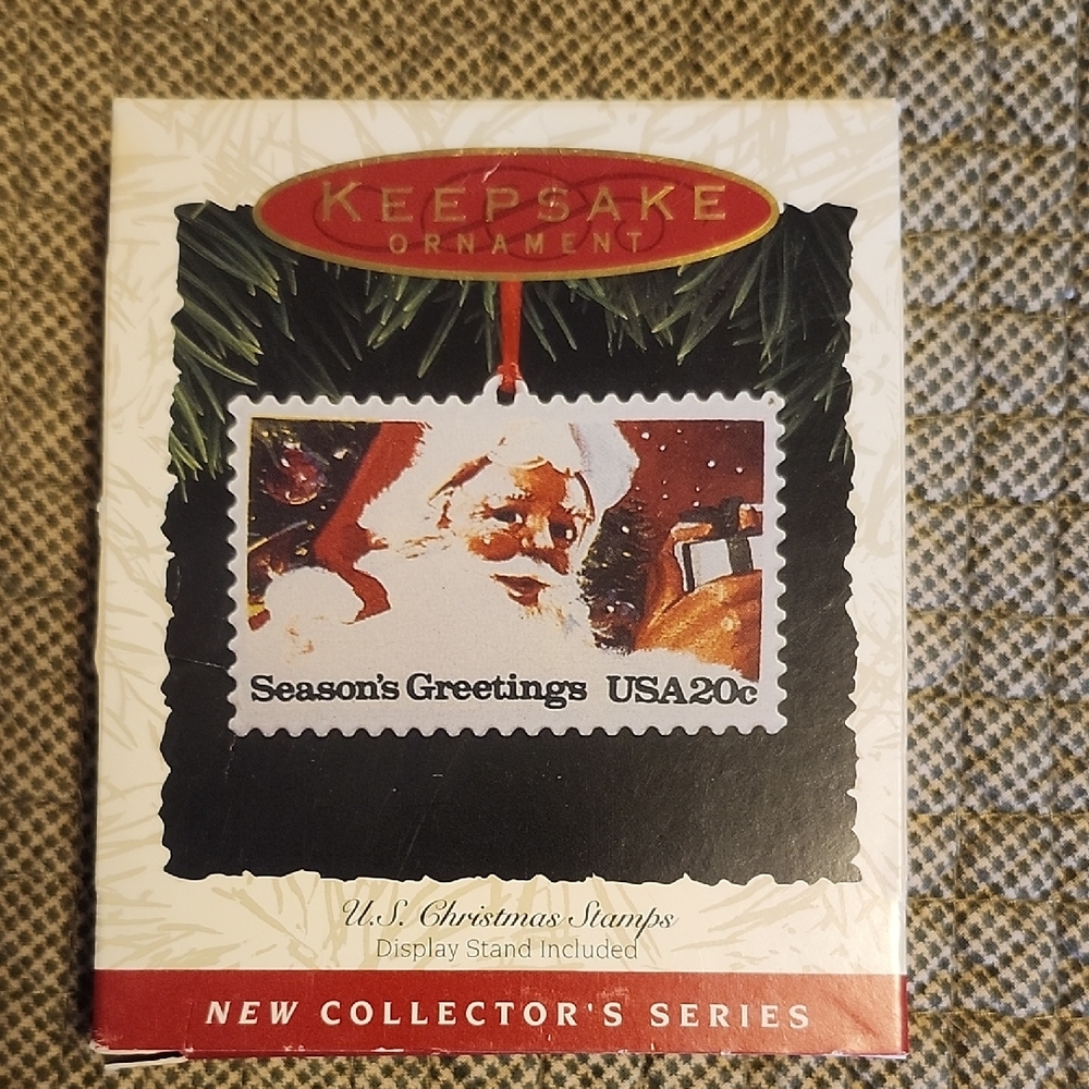 Hallmark Keepsake Ornament - Santa Stamp
